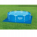 Mata plandeka pod basen stelażowy rozporowy podkład 335x335cm Bestway 58001