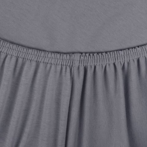 PRZEŚCIERADŁO JERSEY3 220 X 200 X 30 CM CIEMNOSTALOWY