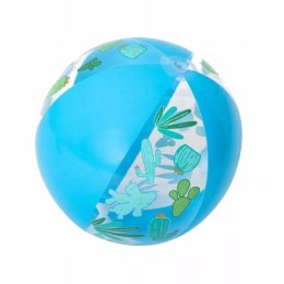 Piłka plażowa dmuchana niebieski kaktus Bestway 31036N