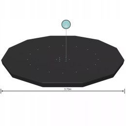 Przykrycie na basen stelażowy śr. 366cm Bestway 58037