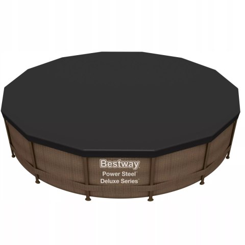 Przykrycie na basen ze stelażem o średnicy 427cm Bestway 58248