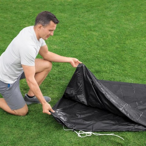 Przykrycie na basen ze stelażem śr. 305cm Bestway 58036