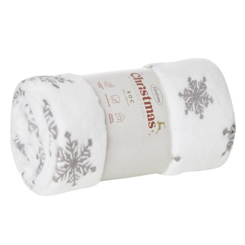 KOC ŚWIĄTECZNY BLINK 150 X 200 CM BIAŁY