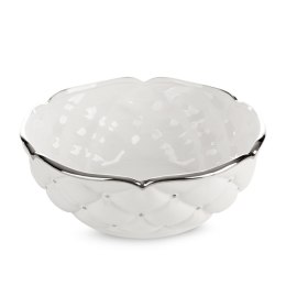 MISA EUROFIRANY DEKORACYJNA ADORE (02) 25 X 25 X 10 CM BIAŁY