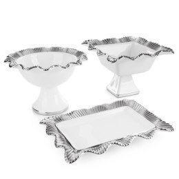 MISA EUROFIRANY DEKORACYJNA BETSY (02) 28 X 28 X 20 CM KREMOWY