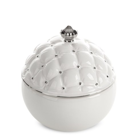 CERAMIKA 17 X 17 X 20 CM BIAŁY