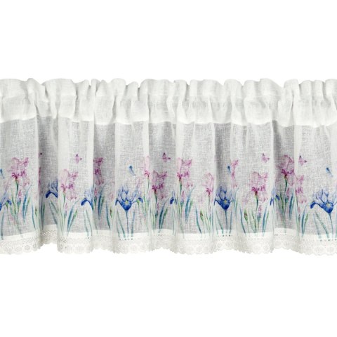 FIRANA GOTOWA DOLOREZ NA TAŚMIE 150 X 30 CM BIAŁY