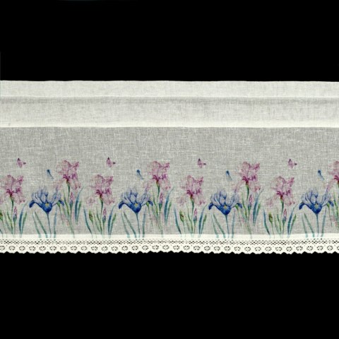 FIRANA GOTOWA DOLOREZ NA TAŚMIE 150 X 30 CM BIAŁY