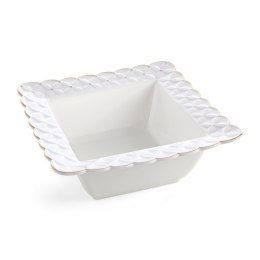 MISA EUROFIRANY DEKORACYJNA BELIA (01) 23 X 23 X 9 CM KREMOWY