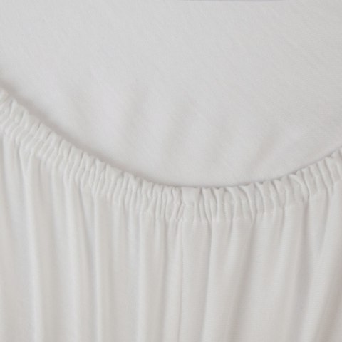 PRZEŚCIERADŁO JERSEY3 140 X 200 X 30 CM KREMOWY