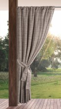 ZASŁONA EUROFIRANY GOTOWA GARDEN 10 NA TAŚMIE 155 X 200 CM BRĄZOWY