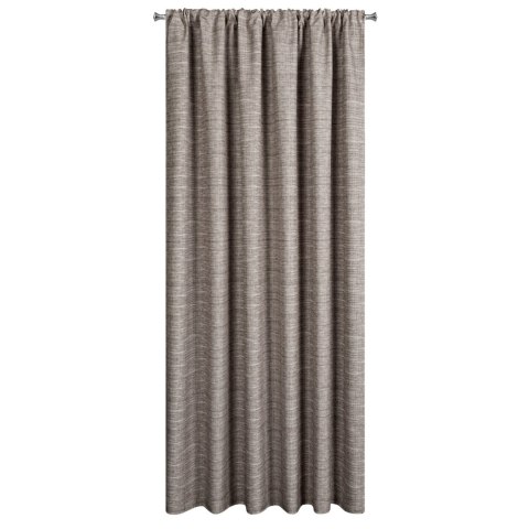 ZASŁONA EUROFIRANY GOTOWA GARDEN 10 NA TAŚMIE 155 X 200 CM BRĄZOWY