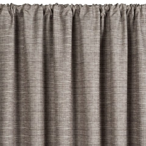 ZASŁONA EUROFIRANY GOTOWA GARDEN 10 NA TAŚMIE 155 X 200 CM BRĄZOWY