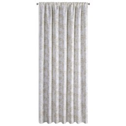 ZASŁONA EUROFIRANY GOTOWA GARDEN 12 NA TAŚMIE 155 X 200 CM KREMOWY