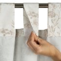 ZASŁONA EUROFIRANY GOTOWA GARDEN 12 NA TAŚMIE 155 X 200 CM KREMOWY