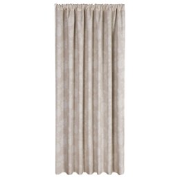 ZASŁONA EUROFIRANY GOTOWA GARDEN 15 NA TAŚMIE 155 X 200 CM PUDROWY