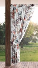 ZASŁONA EUROFIRANY GOTOWA GARDEN 21 NA TAŚMIE 155 X 200 CM BIAŁY