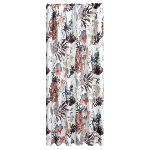 ZASŁONA EUROFIRANY GOTOWA GARDEN 21 NA TAŚMIE 155 X 200 CM BIAŁY