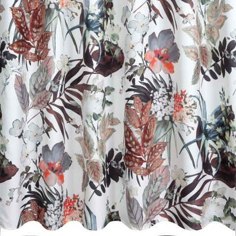 ZASŁONA EUROFIRANY GOTOWA GARDEN 21 NA TAŚMIE 155 X 200 CM BIAŁY