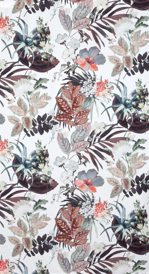 ZASŁONA EUROFIRANY GOTOWA GARDEN 21 NA TAŚMIE 155 X 200 CM BIAŁY