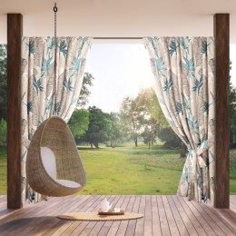 ZASŁONA EUROFIRANY GOTOWA GARDEN 8 NA TAŚMIE 155 X 200 CM BEŻOWY