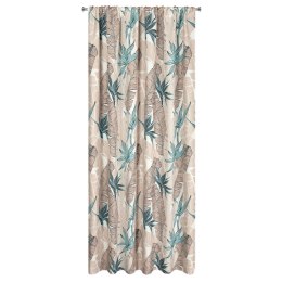 ZASŁONA EUROFIRANY GOTOWA GARDEN 8 NA TAŚMIE 155 X 200 CM BEŻOWY