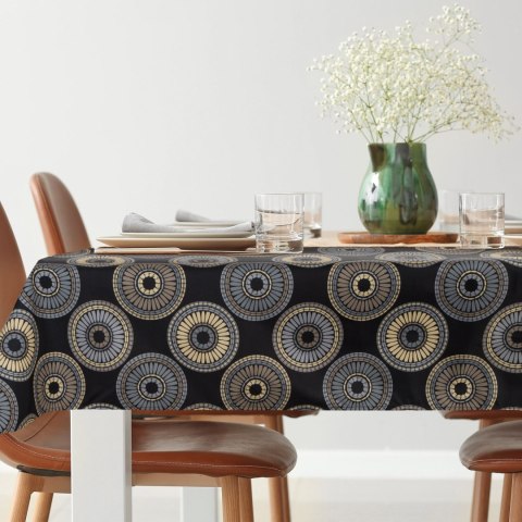 OBRUS GARDEN 140 X 220 CM CZARNY