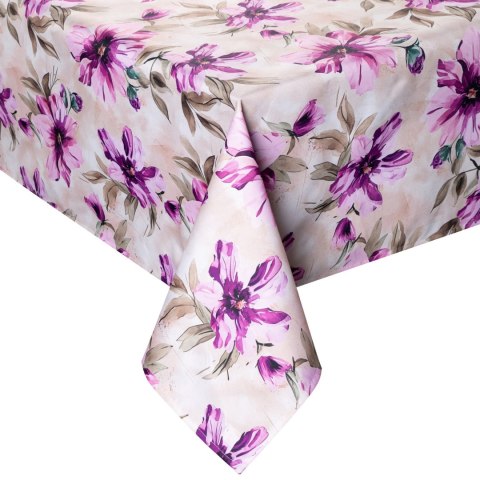 OBRUS GARDEN 140 X 220 CM KREMOWY