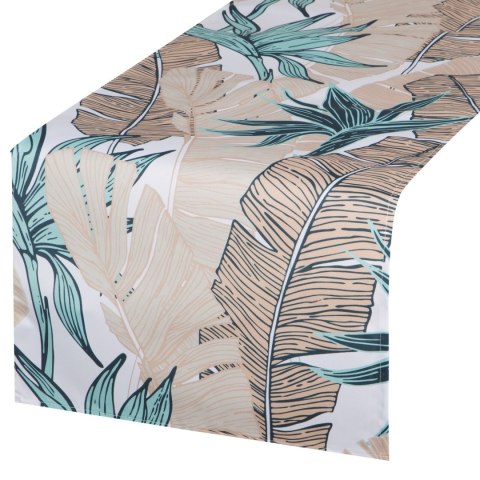 OBRUS GARDEN 40 X 140 CM BEŻOWY