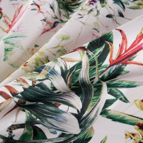 OBRUS GARDEN 40 X 140 CM BIAŁY