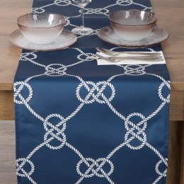 OBRUS GARDEN 40 X 140 CM GRANATOWY