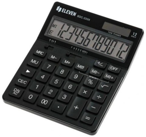 Eleven kalkulator biurowy SDC333XBK