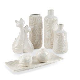 FIGURKA DEKORACYJNA EUROFIRANY ROMINA (01) 19 X 10 X 29 CM KREMOWY