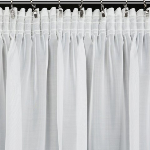 FIRANA GOTOWA EUROFIRANY LUCY NA TAŚMIE 400X150 CM BIAŁY