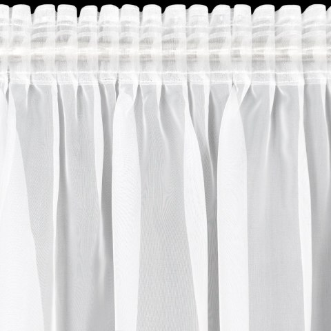 FIRANA GOTOWA EUROFIRANY LUCY NA TAŚMIE 400X150 CM BIAŁY