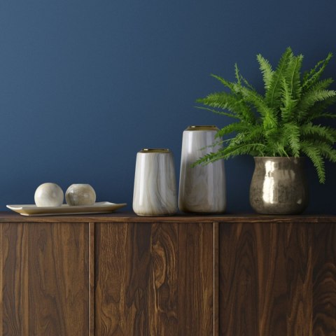 PATERA DEKORACYJNA ALIANA (01) 39 X 14 X 4 CM BEŻOWY