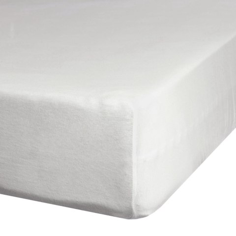 PRZEŚCIERADŁO JERSEY3 120 X 200 X 25 CM JASNOKREMOWY