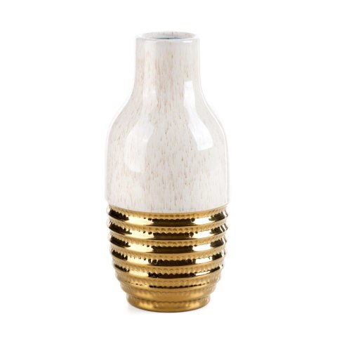 WAZON DEKORACYJNY EUROFIRANY ARI (02) 14 X 14 X 30 CM BEŻOWY