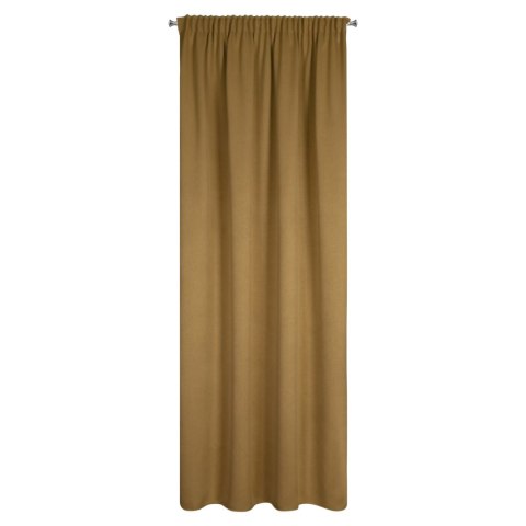 ZASŁONA GOTOWA CARLO NA TAŚMIE 130 X 300 CM MIODOWY