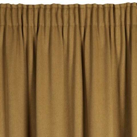 ZASŁONA GOTOWA CARLO NA TAŚMIE 130 X 300 CM MIODOWY