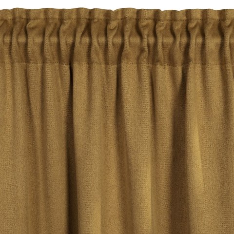 ZASŁONA GOTOWA CARLO NA TAŚMIE 130 X 300 CM MIODOWY