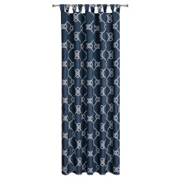 ZASŁONA GOTOWA GARDEN 14 NA SZELKACH 155 X 220 CM GRANATOWY