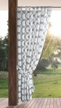 ZASŁONA GOTOWA GARDEN 16 NA SZELKACH 155 X 220 CM BIAŁY