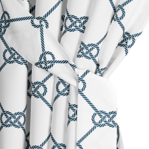 ZASŁONA GOTOWA GARDEN 16 NA SZELKACH 155 X 220 CM BIAŁY