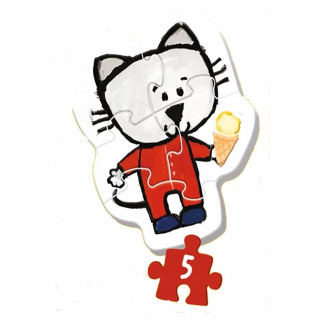 Moje pierwsze puzzle Kicia Kocia Baby 2+ Trefl 36088