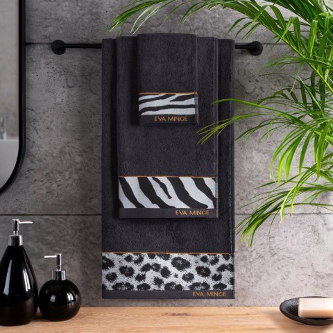 RĘCZNIK EVA 22 30 X 50 CM CZARNY
