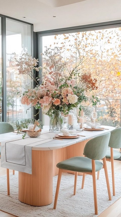 BIEŻNIK EUROFIRANY Z LAMÓWKĄ OBRUS NATU 9 40X140 CM NATURALNY