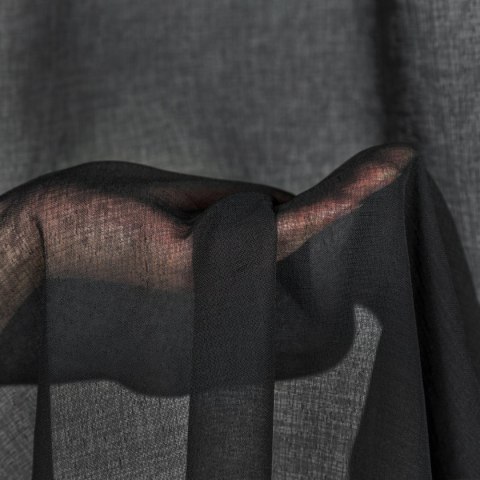 FIRANA GOTOWA DOLLY NA TAŚMIE 140 X 250 CM CZARNY