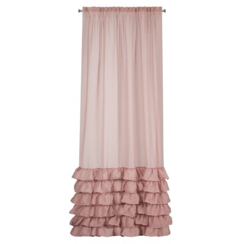 FIRANA GOTOWA DOLLY NA TAŚMIE 140 X 250 CM RÓŻOWY