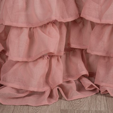 FIRANA GOTOWA DOLLY NA TAŚMIE 140 X 250 CM RÓŻOWY